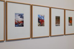 Ausstellungsansicht &quot;Gerhard Richter. Übermalte Fotografien&quot;
