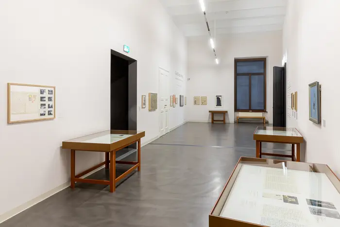 Ausstellungsansicht "Gerd Richter 1961/62"