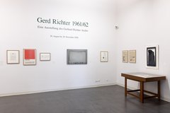 Ausstellungsansicht &quot;Gerd Richter 1961/62&quot;