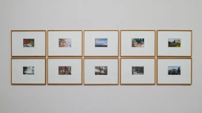 Ausstellungsansicht "Gerhard Richter. Übermalte Fotografien"