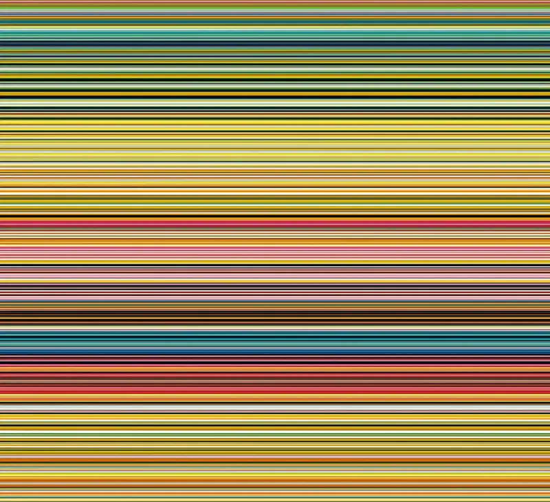 Gerhard Richter, (927-8) Strip, 2012